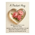 thumbnail image 1 of Birth Flower Pocket Hug, Mini Heart Keepsake, Heart-Shaped Flowers Pocket Hug with Inspirational Greeting Box, Little Heart Pocket Hug Token, Emotional Support Gifts for Women Men Him Her, 1 of 5