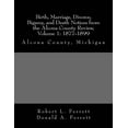 thumbnail image 1 of Birth, Marriage, Divorce, Bigamy, and Death Notices from the Alcona County Review, Volume 1: 1877-1899 (Paperback), 1 of 1