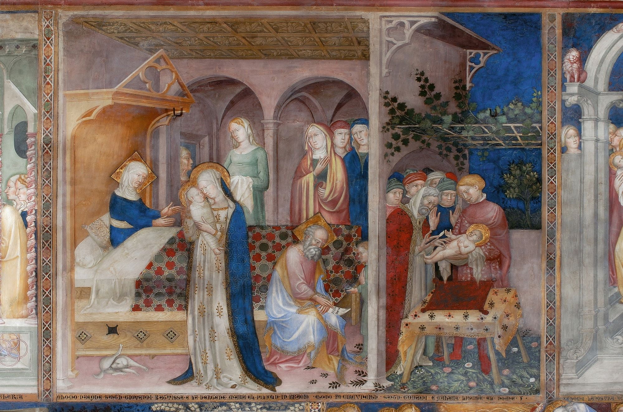 Birth Of St John And Circumcision Canvas Art - (36 x 24)