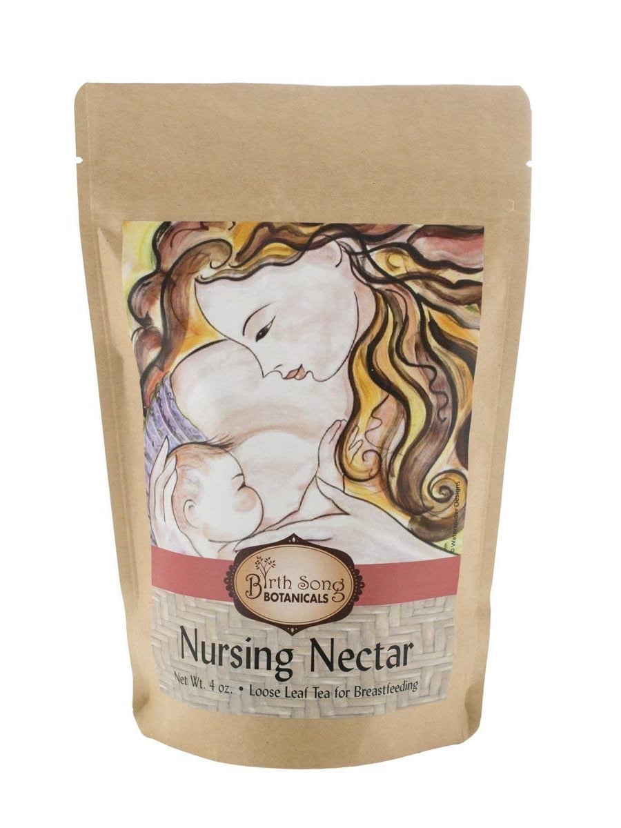Birth Song Botanicals Organic Nursing Nectar Breastfeeding Tea for Healthy Lactation and Breastmilk Supply 40 Count