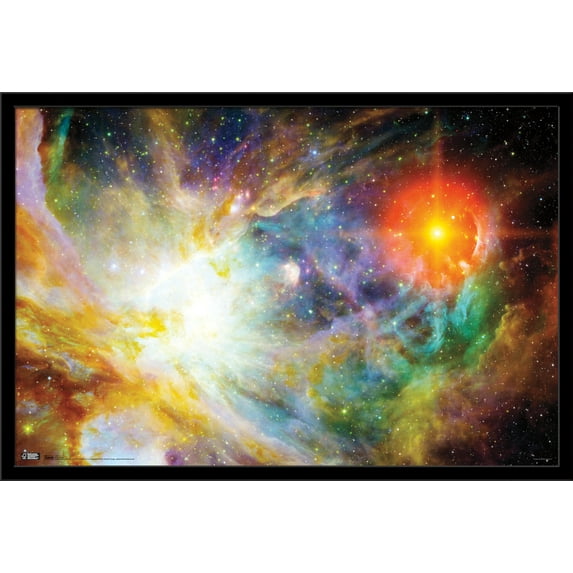 Birth of a Star Wall Poster, 22.375" x 34", Framed