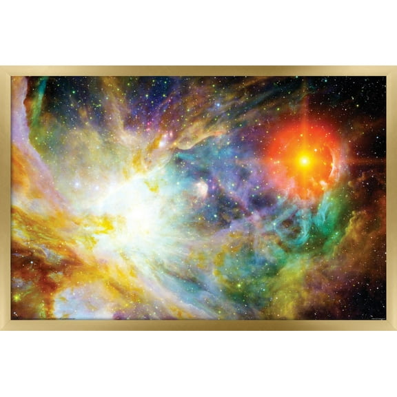 Birth of a Star Wall Poster, 22.375" x 34", Framed