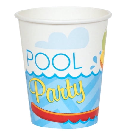 Splashin' Pool Party 9 oz. Paper Cups