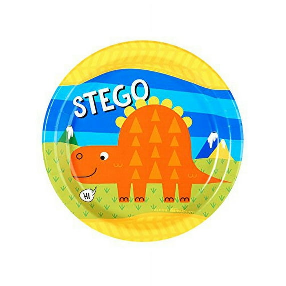 Birth5000 - T-Rex 7" Dessert Plate -