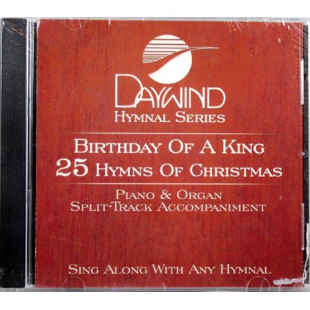 Birthday A King 25 Hymns Christmas NEW CD Split-Track Accompaniment Instrumental