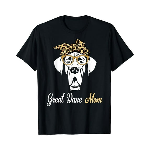 Birthday And Mother'S Gift-Great Dane Mom T-Shirt Unisex S-5XL Hot Trending Shirt, Vintage Birthday Gift