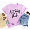 thumbnail image 1 of Birthday Babe T-shirts birthday shirt 30th shirts 16th 21st cute gift for her Party, 1 of 3