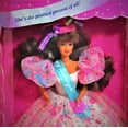 thumbnail image 1 of Birthday Barbie Doll Brunette She's the Prettiest Present of All Mattel 13253, 1 of 1