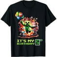 thumbnail image 1 of Birthday Boy 5Th Birthday I'M 5 Year Old Gamer Number T-Shirt Unisex S-5XL Hot Trending Shirt, Vintage Birthday Gift, 1 of 2