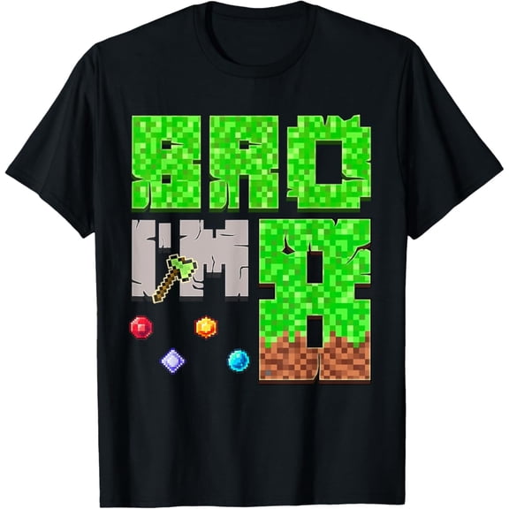 Birthday Boy 8th Birthday I'm 8 Year Old Gamer Pixel Number T-Shirt Vintage Tee -Birthday Gifts