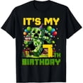 thumbnail image 1 of Birthday Boy It'S My 7Th Birthday 7 Year Old Pixel Gamer T-Shirt Unisex S-5XL Hot Trending Shirt, Vintage Birthday Gift, 1 of 3