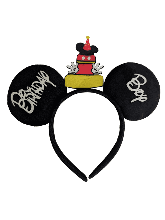 Birthday Boy Mickey Minnie Ears Headband / Minnie Inspired Princess Ears / Minnie Headband