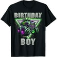 thumbnail image 1 of Birthday Boy Monster Truck Are My Jam Bday Party Kids Boys T-Shirt Unisex S-5XL Hot Trending Shirt, Vintage Birthday Gift, 1 of 2
