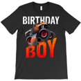 thumbnail image 1 of Birthday Boy Monster Truck Rule Jam Themed Funny and Cute Themed H42430 Unisex T-Shirt, Up to 5XL Available, 1 of 2