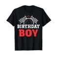 thumbnail image 1 of Birthday Boy Race Car Racing Car Driver Birthday Crew Black T-Shirt, 1 of 5