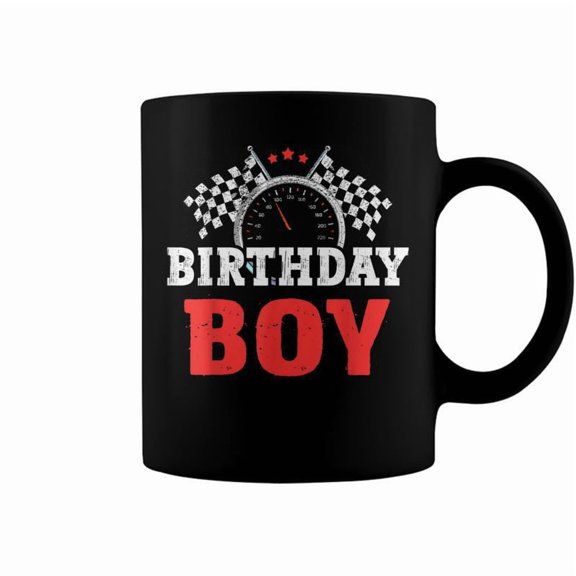 Birthday Boy Race Car Racing Car Driver Birthday Crew Coffee Mugs