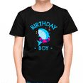 thumbnail image 1 of Birthday Boy Shirt Youth Toddler Birthday Shirt Fun Shark Birthday Shirts Birthday Boy Clothes, 1 of 6