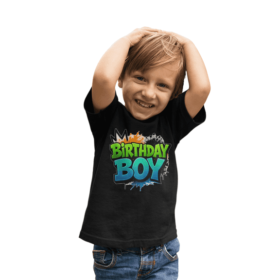 Birthday Boy Short Sleeve T-Shirt (Boy's Toddler 6T)