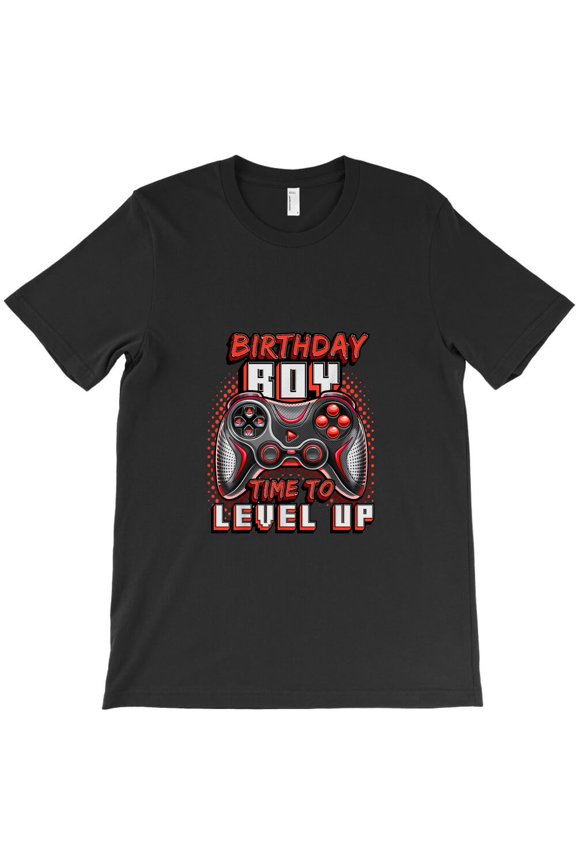Birthday Boy Time To Level Up Video Game Birthday Gamer, Holiday G17047 Unisex T-Shirt, Up to Size 5XL