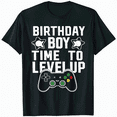 thumbnail image 1 of Birthday Boy Time to Level Up Funny Party T Shirt, 1 of 5
