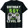 thumbnail image 1 of Birthday Boy Time to Level Up Video Game Birthday Gift Boys T-Shirt, 1 of 3
