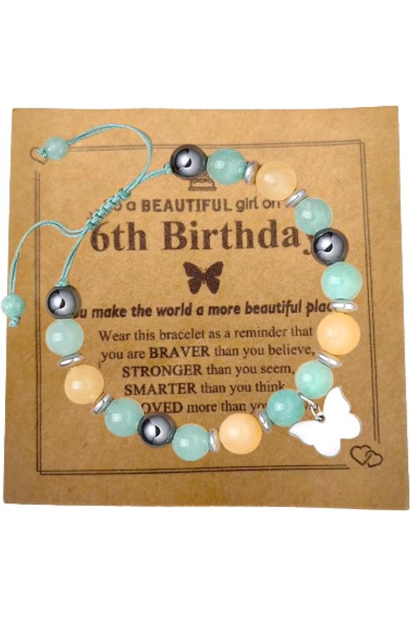Birthday Bracelet for 6-13 Year Old , Back to School Graduation Christmas Gifts for Daughter/Granddaughter/Niece