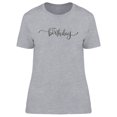 thumbnail image 1 of Birthday Brush  T-Shirt Women -Image by Shutterstock, Female Large, 1 of 2