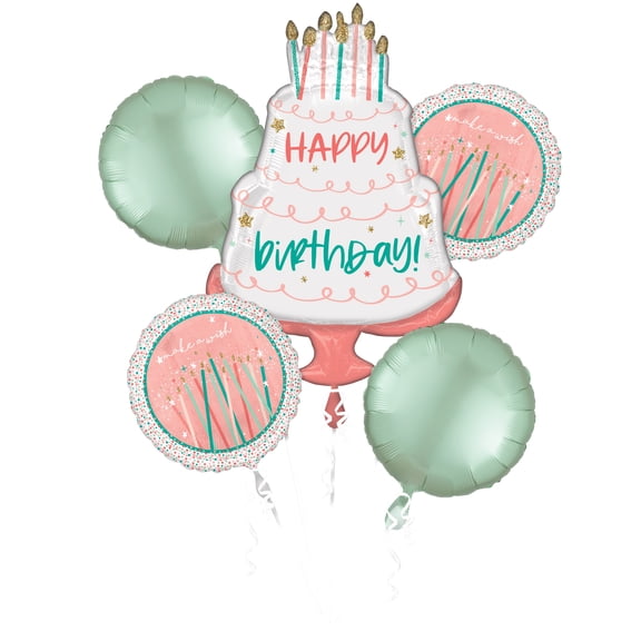 Birthday Cake Balloon Bouquet