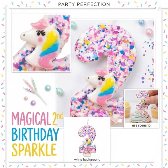 Birthday Cake Candle, Birthday Candle, 5inTall, Birthday Cake Topper, Pastel Blue, , Year Old Girl Birthday Decorations, Cake Decoration