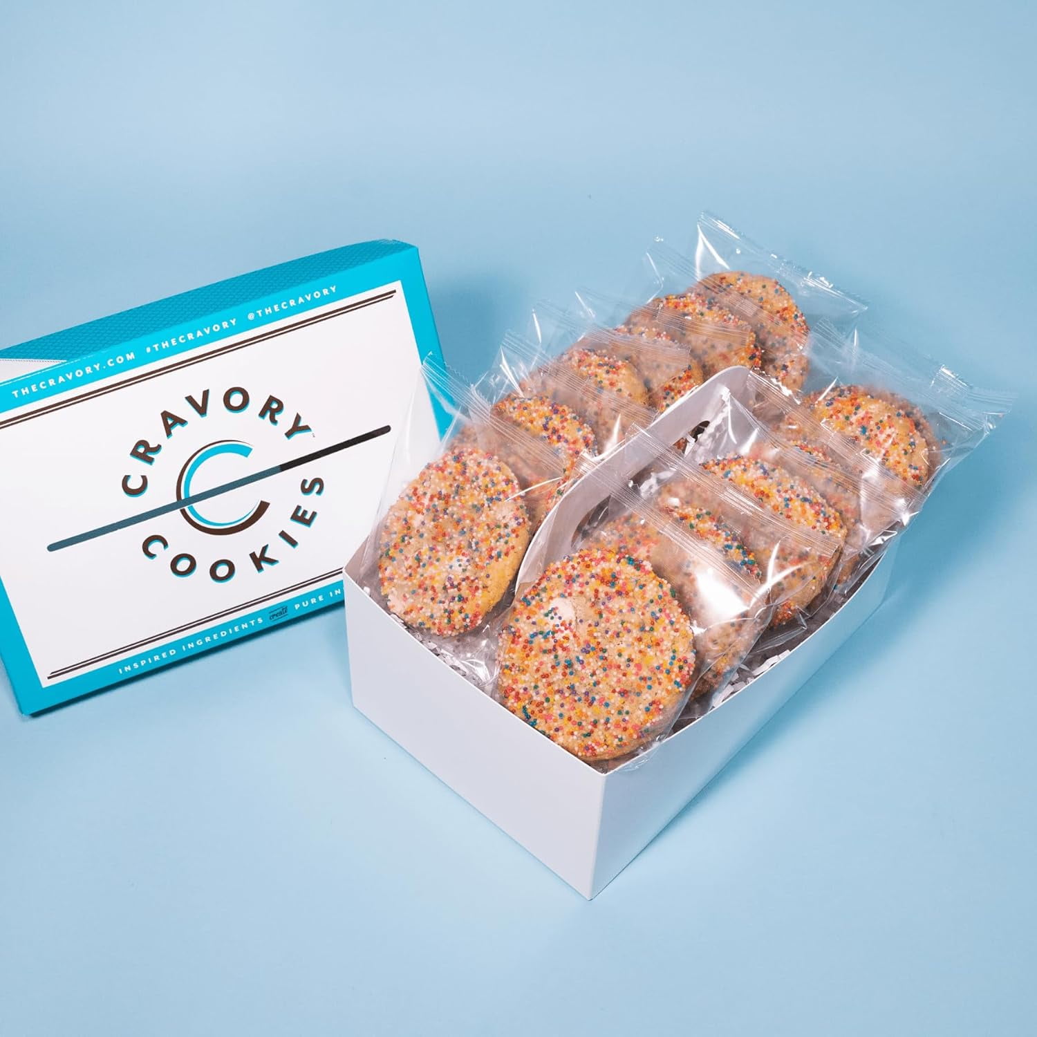 Birthday Cake Cookies 12 cookies, 2.0 oz. each Individually Wrapped