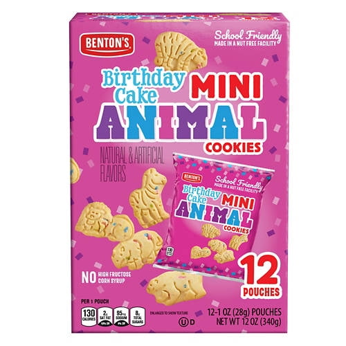 Birthday Cake Cookies, 12 count- Pack of 2