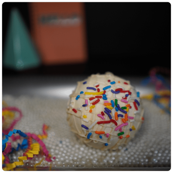 Birthday Cake Hot Chocolate Bomb