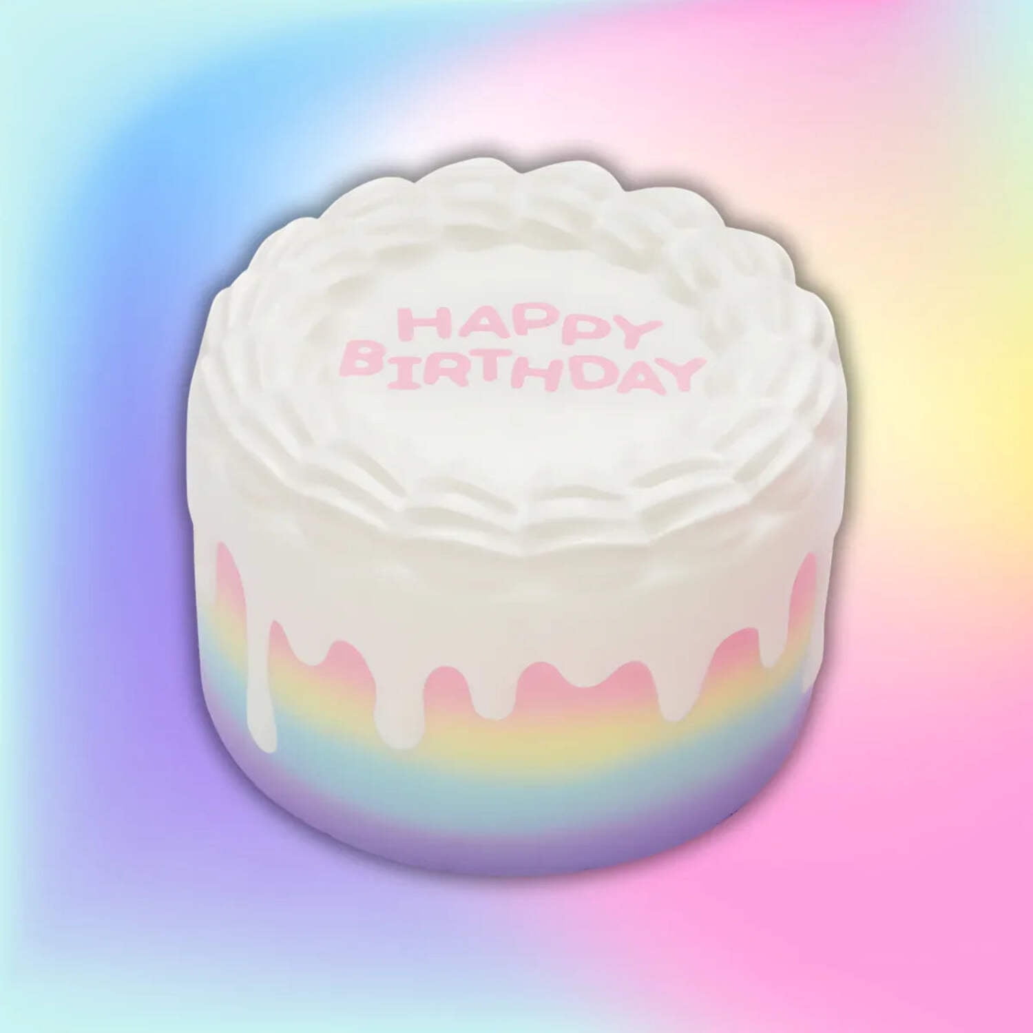 Birthday Cake Jumbo Scented Squishy
