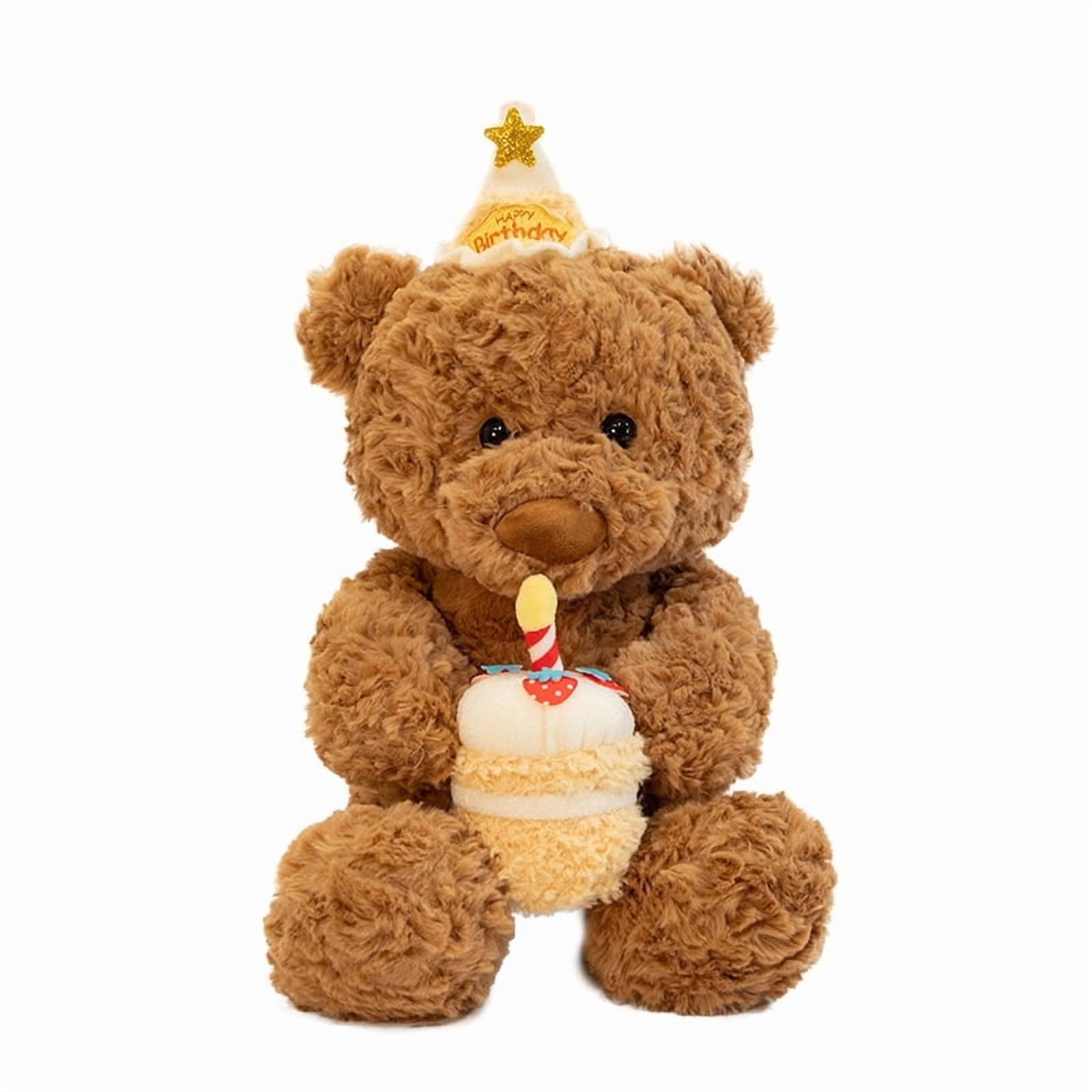 Aurora® Happy B'day Cake Stuffed Animal - Pocket-Sized 5