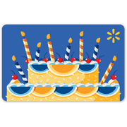 Birthday Cake Walmart eGift Card