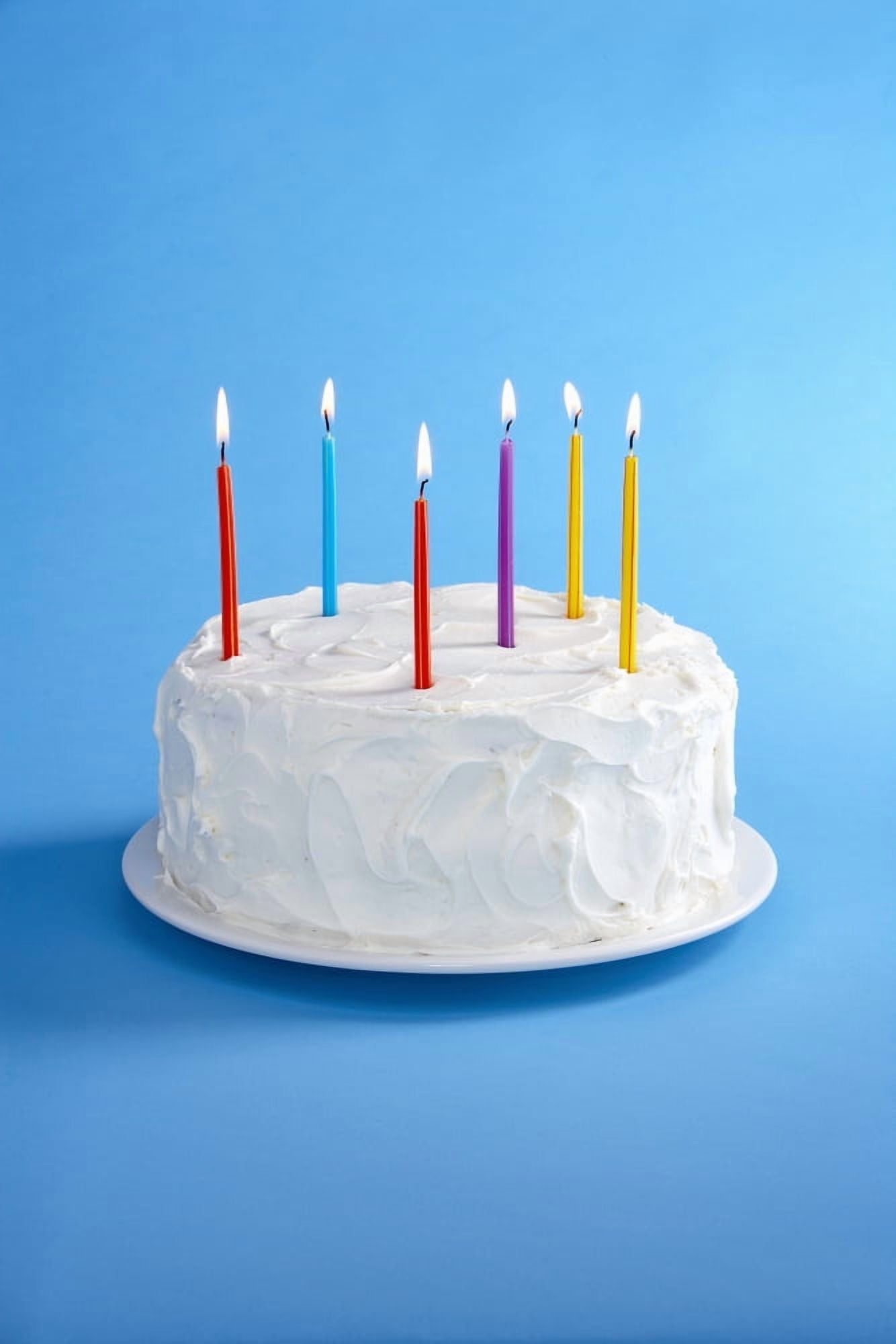 Birthday Cake With Candles Canvas Art - Curtis Trent Design Pics (11 x 17)