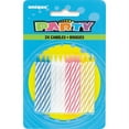 Birthday Candles, Assorted, 24ct