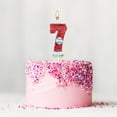 thumbnail image 1 of Birthday Candles, Number Candles for Birthday Cakes, Sparklers Candles for Birthday Cake, Red Birthday Candles for Baby/Girl/Boy/Women, Home/Travel Essentials, 1 of 4