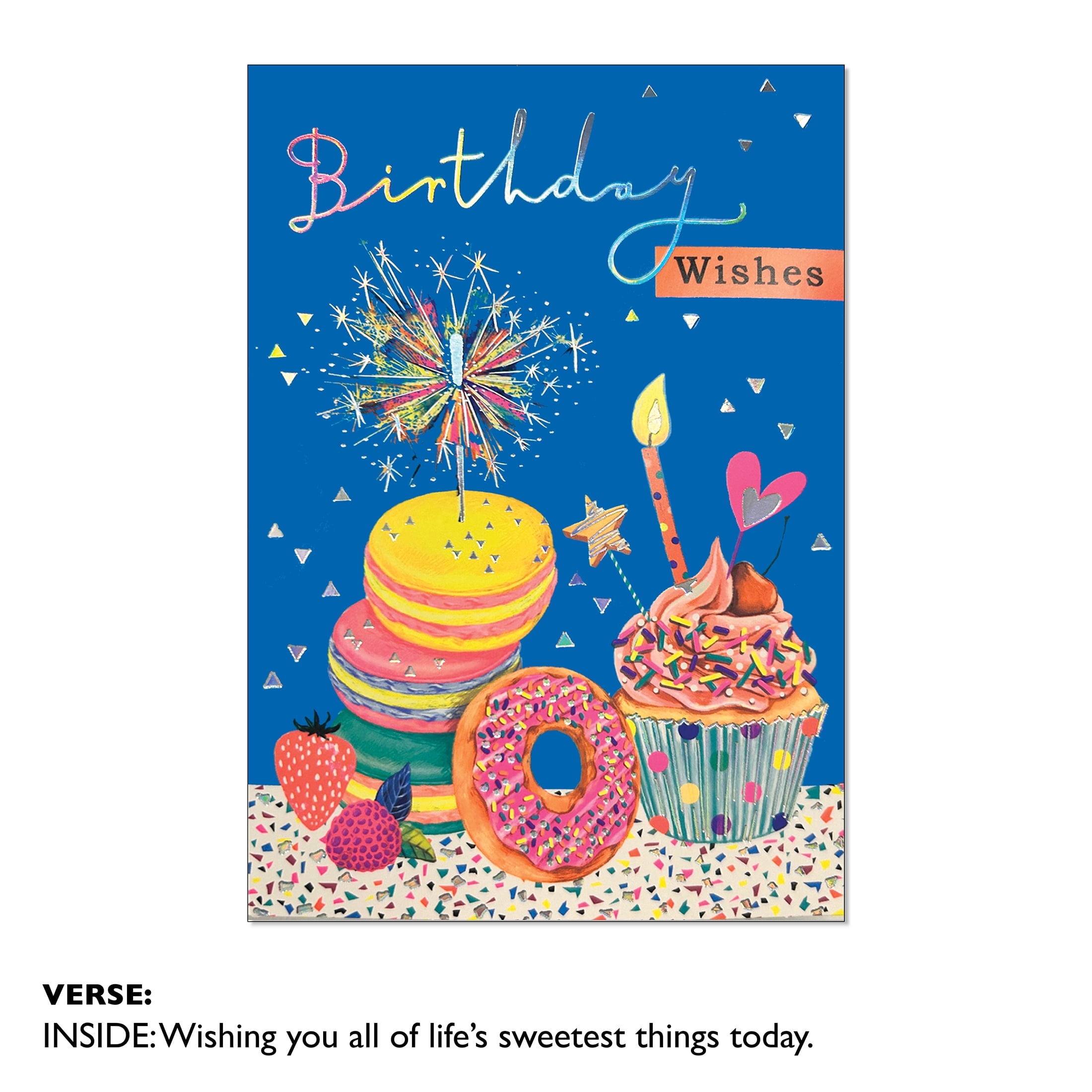 Viabella Birthday Card -Cookies and Cupcakes