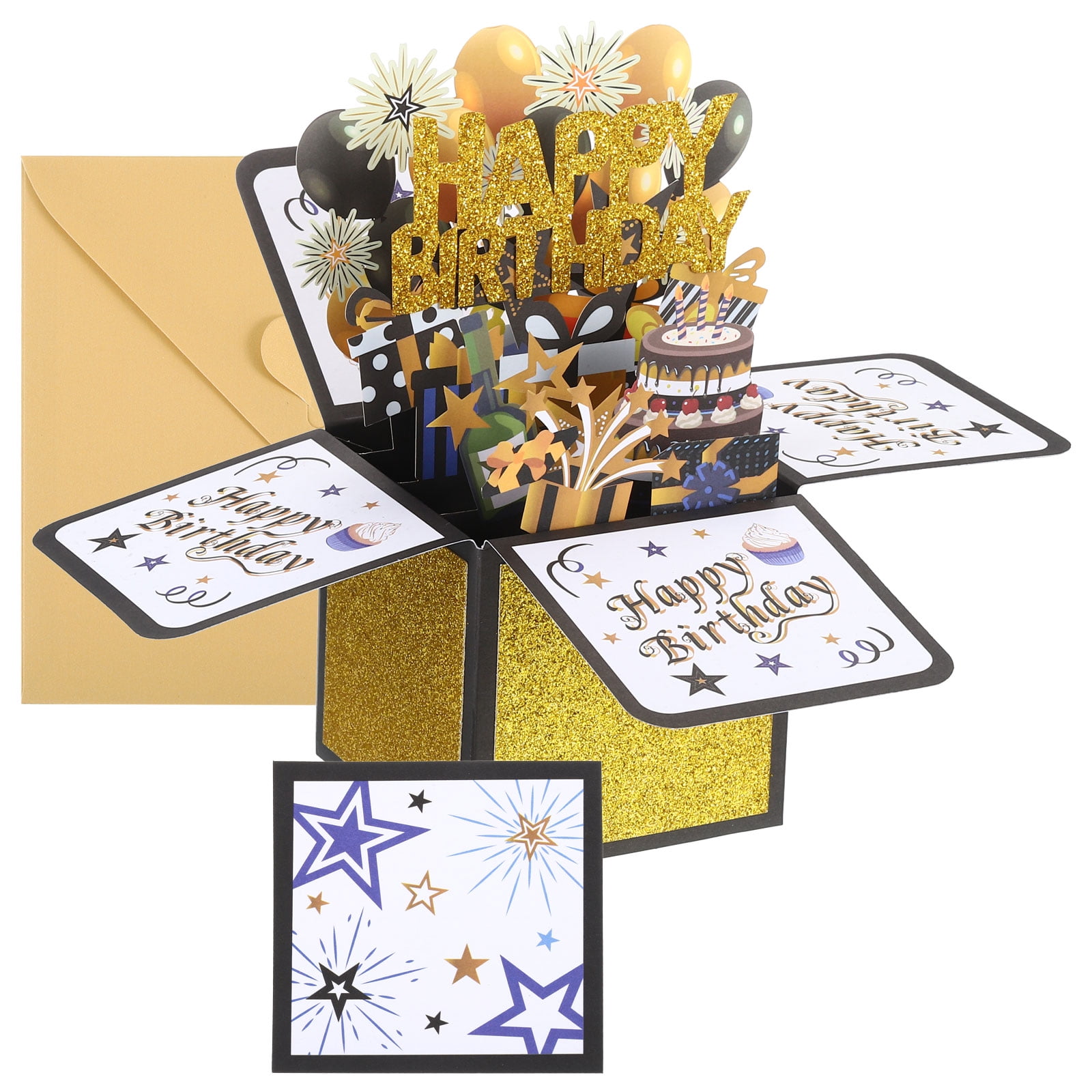 PATIKIL 21th Birthday Card, Pop-Out Birthday Card Funny Happy Birthday Card Sweet 3D With Greeting Card And Envelope For Women Girl Boy Mom Gift Best - View #4