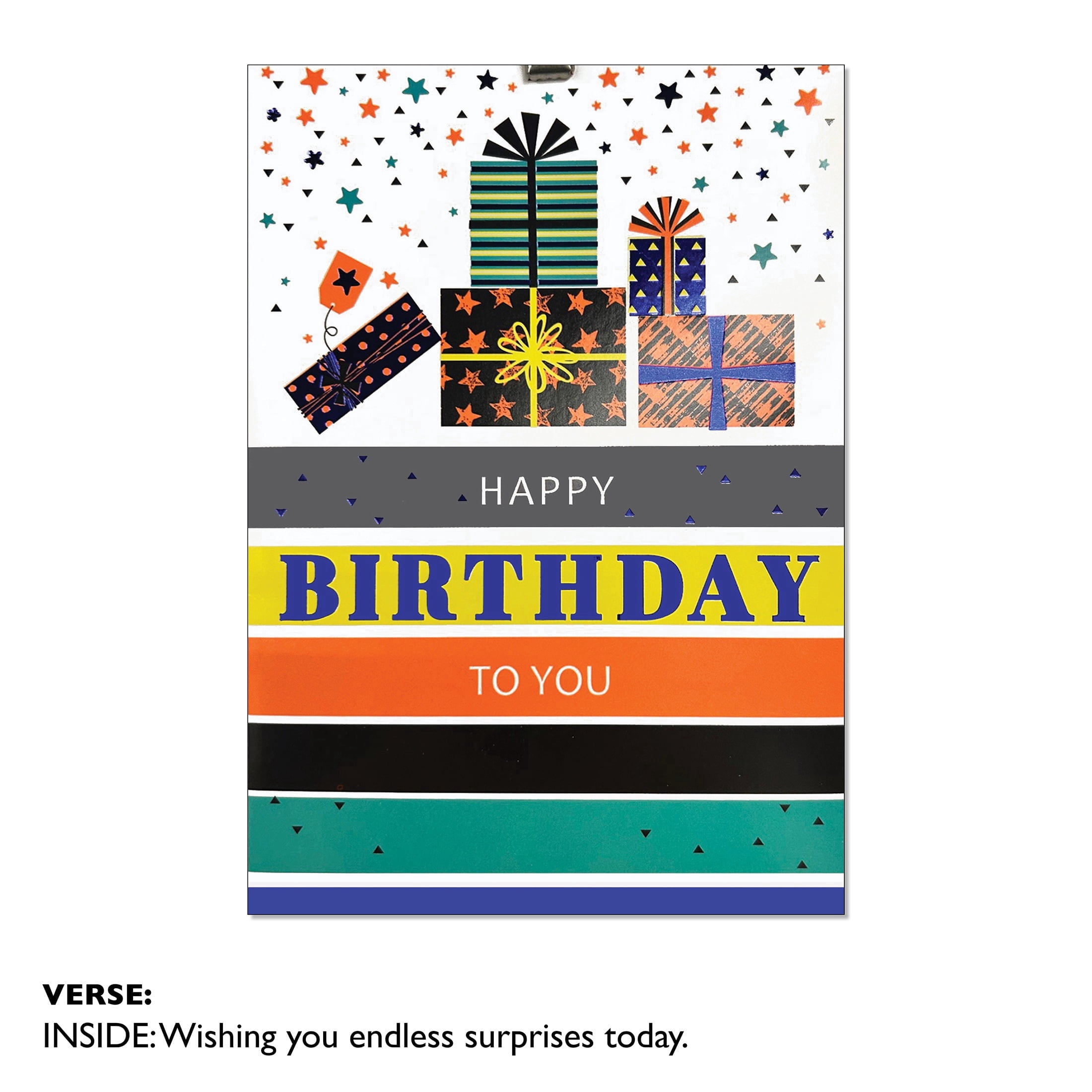 Viabella Birthday Card -Presents