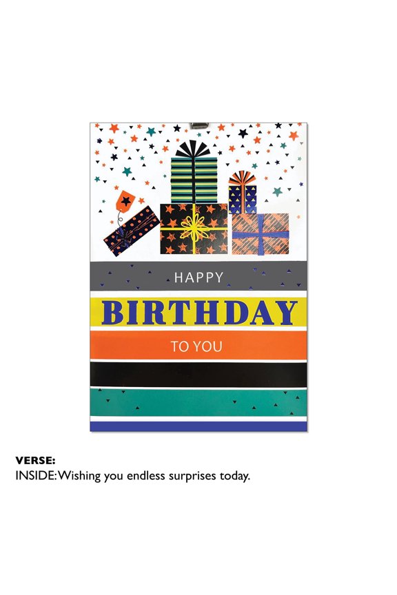 Birthday Card -Presents