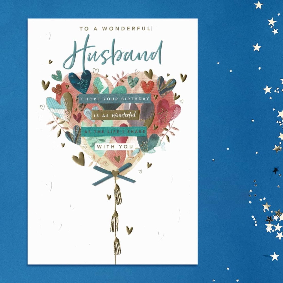 Birthday Card for Wonderful Husband – Heartfelt Message, Beautiful ...