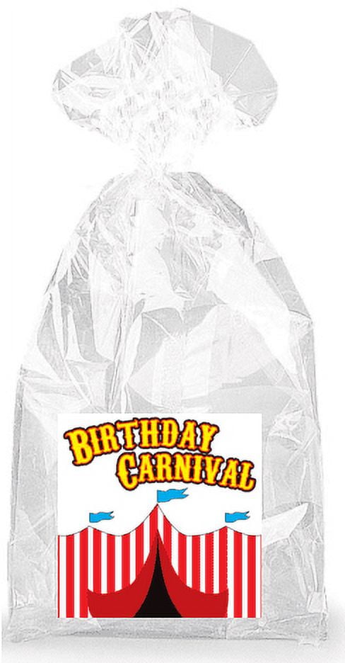 Juvale Confetti Design Birthday Party Favor Goodie Bags for Kids - 36 Pack  of Fun and Festive Treat Bags for Party Favors and Gift Giving
