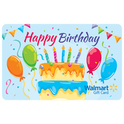 Birthday Celebration Walmart eGift Card