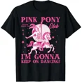 thumbnail image 1 of Birthday Cowgirl Pink Girl Pony Clubs Disco Western Cowgirl T-Shirt Unisex S-5XL Hot Trending Shirt, Vintage Birthday Gift, 1 of 3