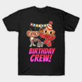 thumbnail image 1 of Birthday Crew Dandys World Graphic Adult Shirt Unisex T-Shirt, up to Size 5XL, 1 of 2