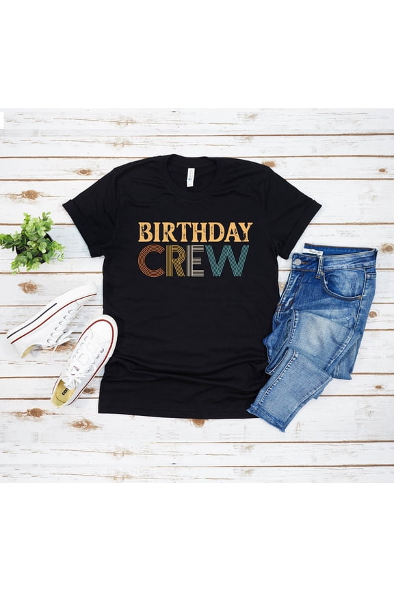 Birthday Crew Shirts, Birthday Group Shirts, Birthday Squad Tees, Birthday Boy Girl, Women Birthday Party, Men Birthday, Group Party, Retro