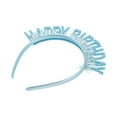 thumbnail image 1 of Birthday Crown Birthday Headband Birthday Crown Adult Woman Happy Birthday Headband for Girls Blue, 1 of 7