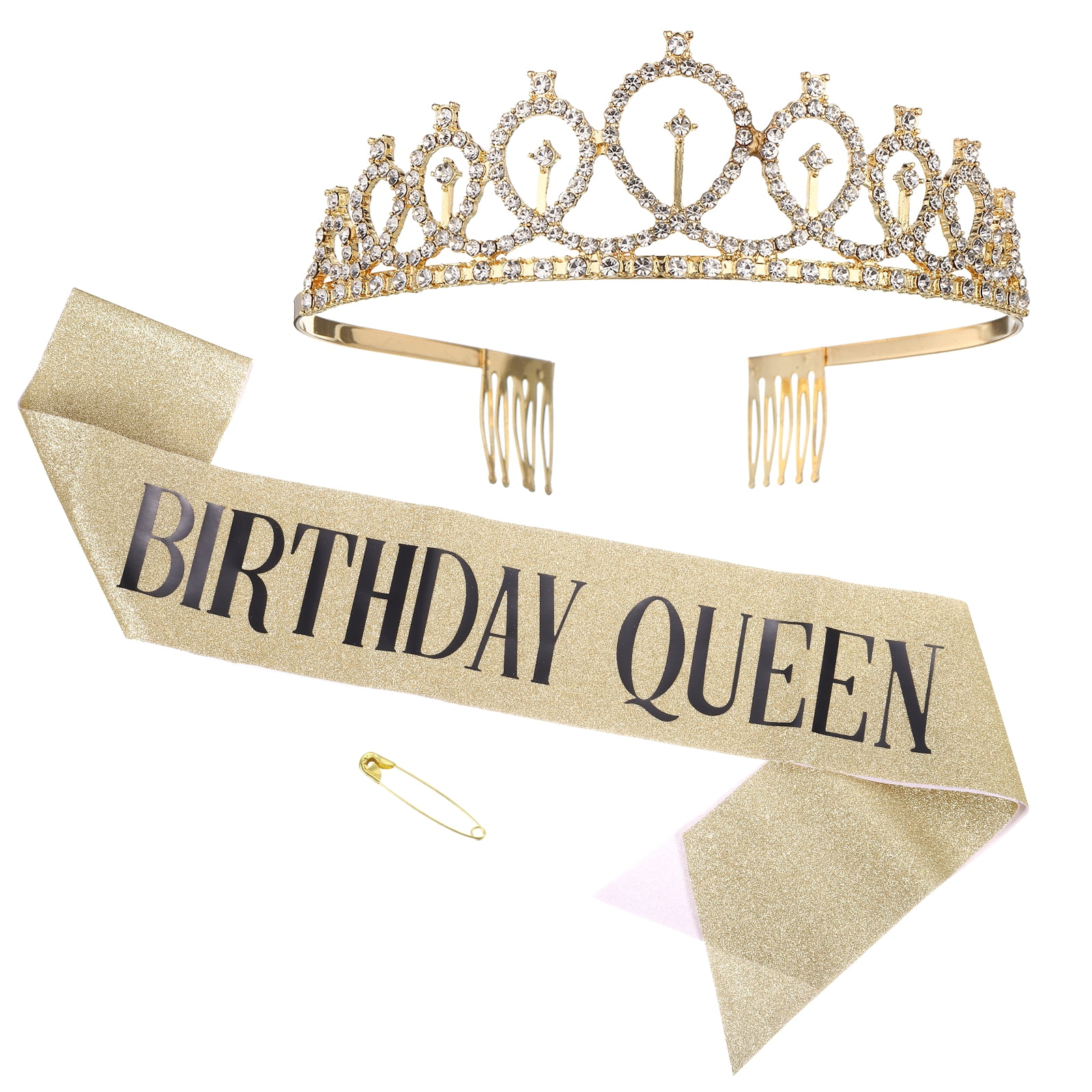 Happy Birthday Head Band Happy Birthday Girl Crown Tiara Metallic Ha